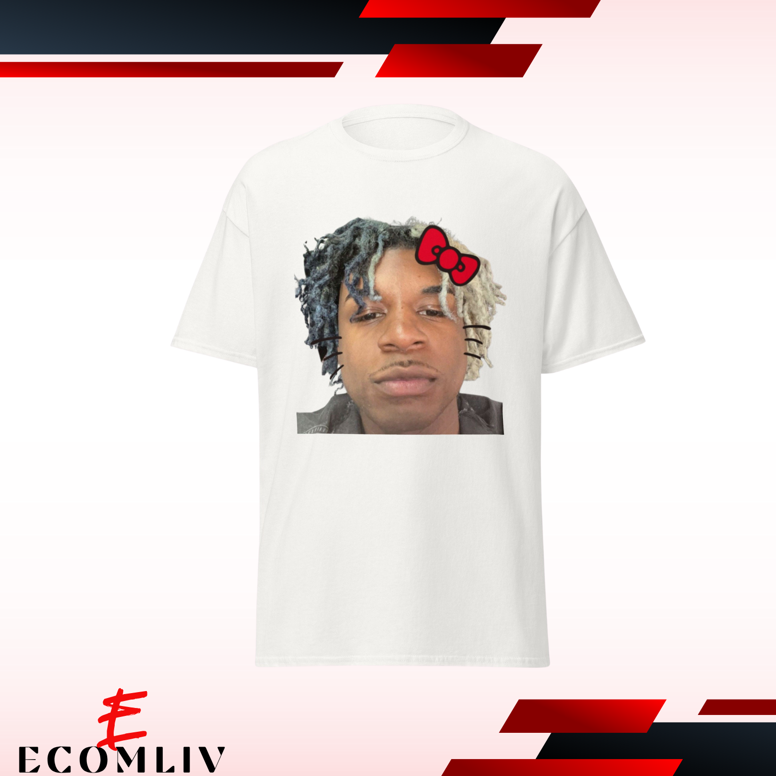Ken Carson Meme Graphic Tee, Funny Rap Shirt, Opium Aesthetic T-Shirt